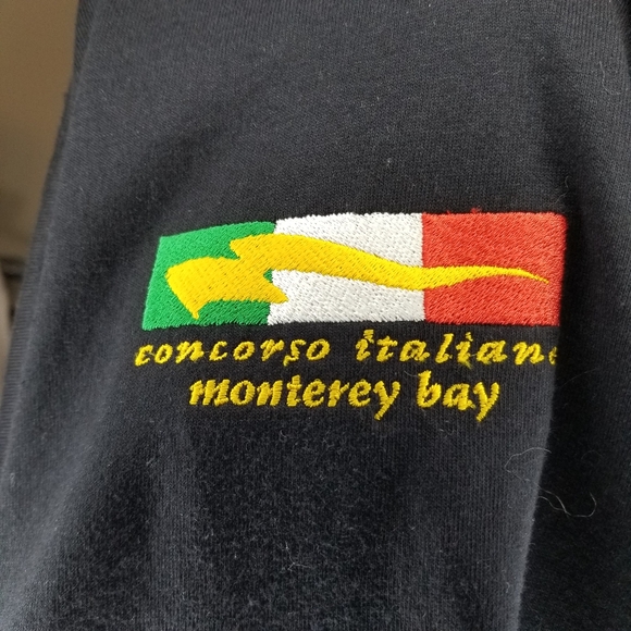 Port x Company "Concorso Italiano Monterey Bay" Black M TeeShirt - Picture 4 of 6